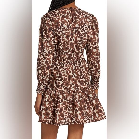 Baum und Pferdgarten Animal Print Arlette Fit-&-Flare Mini Dress Size EU 38 US 8 - Picture 7 of 14